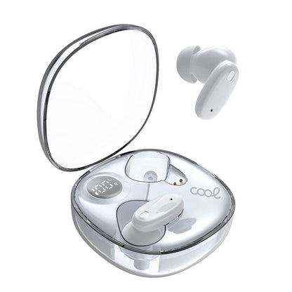 Auscultadores Estéreo Bluetooth COOL Fun Branco