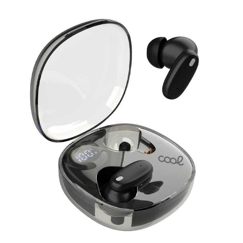 Auscultadores Estéreo Bluetooth COOL Fun Preto
