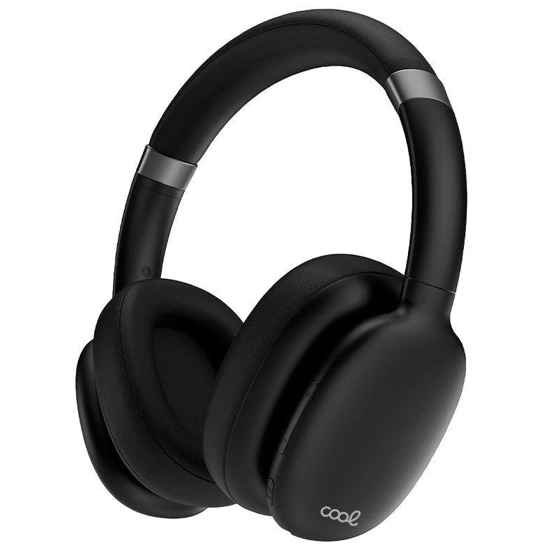 Auscultadores Estéreo Bluetooth COOL Roller Preto