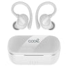 Auscultadores estéreo Bluetooth Dual Pod Fone de ouvido  sem fio COOL Fit Sport branco