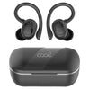 Auscultadores estéreo Bluetooth Dual Pod Fone de ouvido sem fio COOL Fit Sport preto