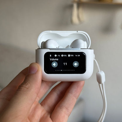 Auscultadores Estéreo Bluetooth TWS COOL Iria AI (ANC, Tradução, IA) Branco