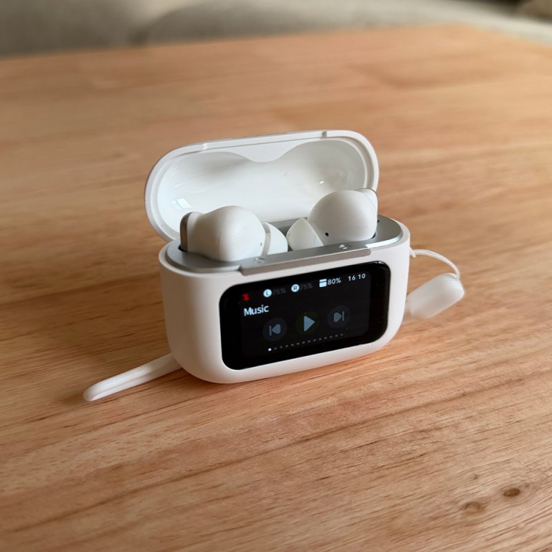 Auscultadores Estéreo Bluetooth TWS COOL Iria AI (ANC, Tradução, IA) Branco