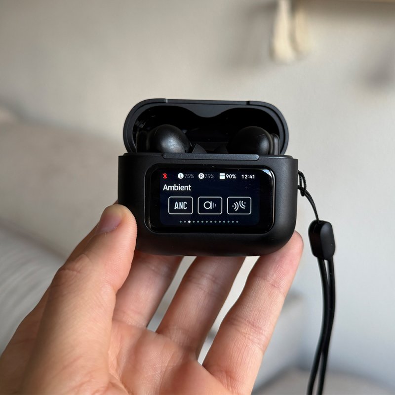 Auscultadores Estéreo Bluetooth TWS COOL Iria AI (ANC, Tradução, IA) Preto