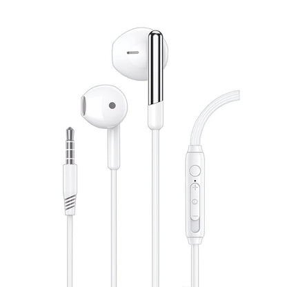 Auscultadores Estéreo COOL Care de 3,5 mm com Microfone Branco