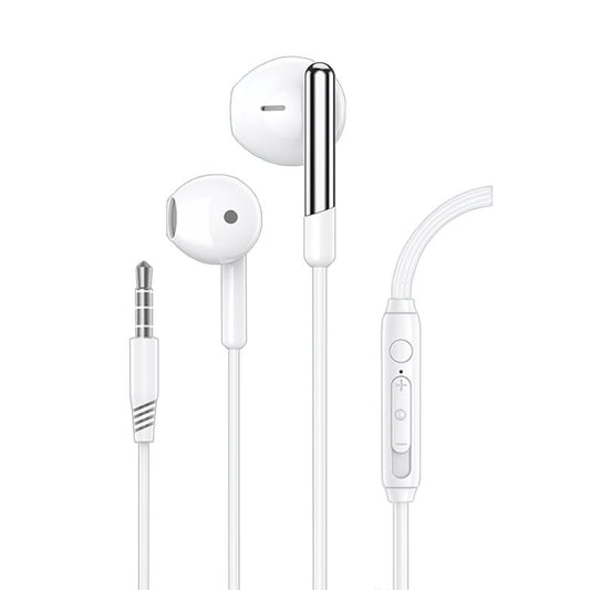 Auscultadores Estéreo COOL Care de 3,5 mm com Microfone Branco