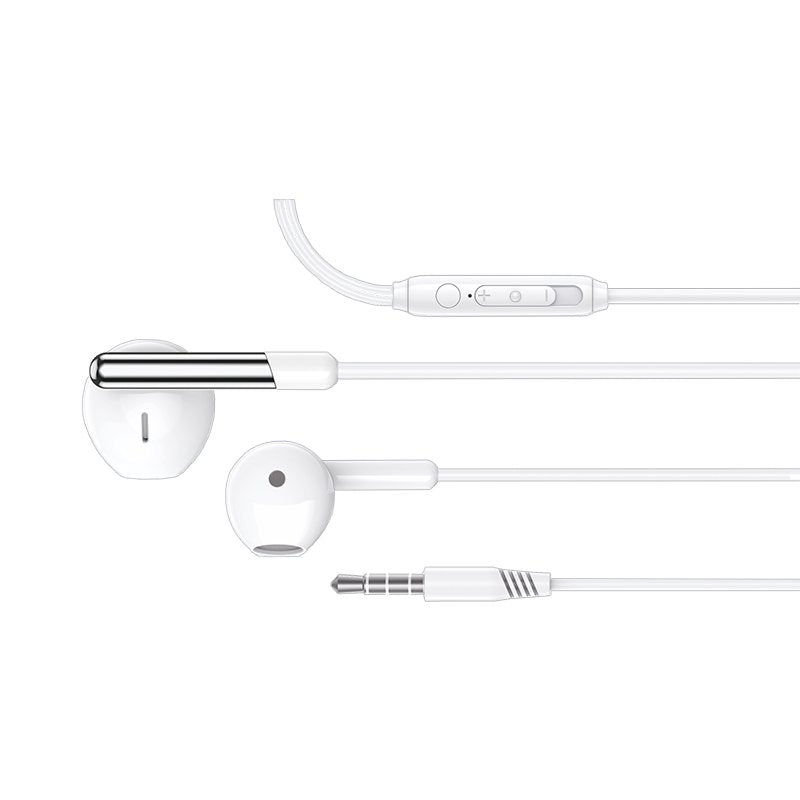 Auscultadores Estéreo COOL Care de 3,5 mm com Microfone Branco