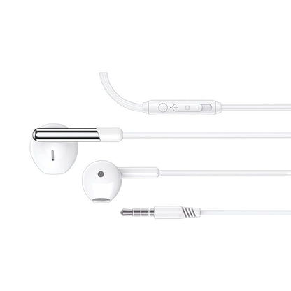 Auscultadores Estéreo COOL Care de 3,5 mm com Microfone Branco