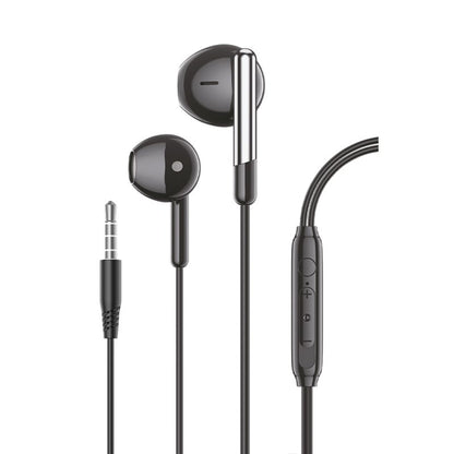 Auscultadores Estéreo COOL Care de 3,5 mm com Microfone Preto