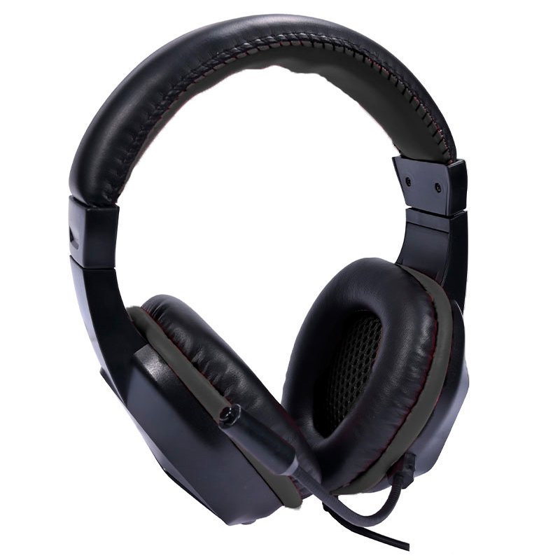 Auscultadores estéreo Gaming COOL Vista RGB Lighting + Adapt. Áudio de 3,5 mm incluído