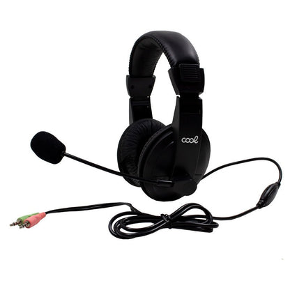 Auscultadores estéreo para PC com microfone COOL Montana