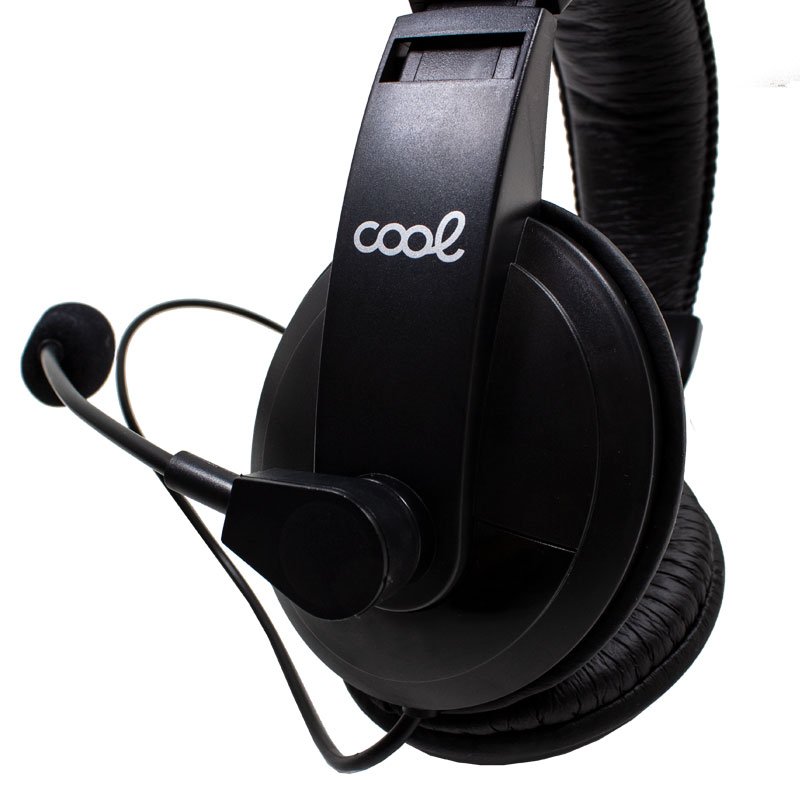 Auscultadores estéreo para PC com microfone COOL Montana
