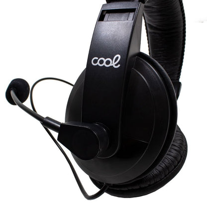 Auscultadores estéreo para PC com microfone COOL Montana
