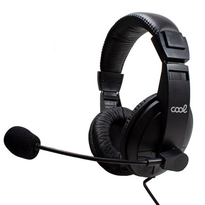 Auscultadores estéreo para PC com microfone COOL Montana 