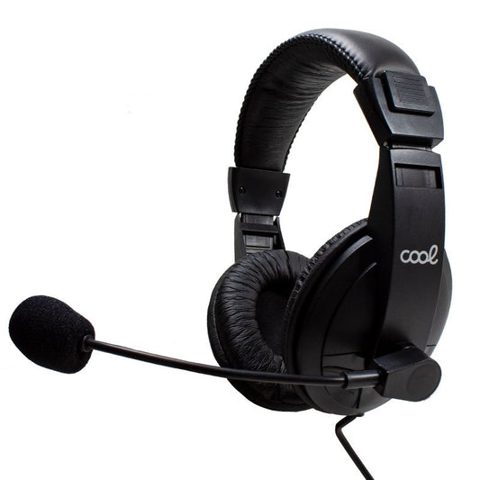 Auscultadores estéreo para PC com microfone COOL Montana 