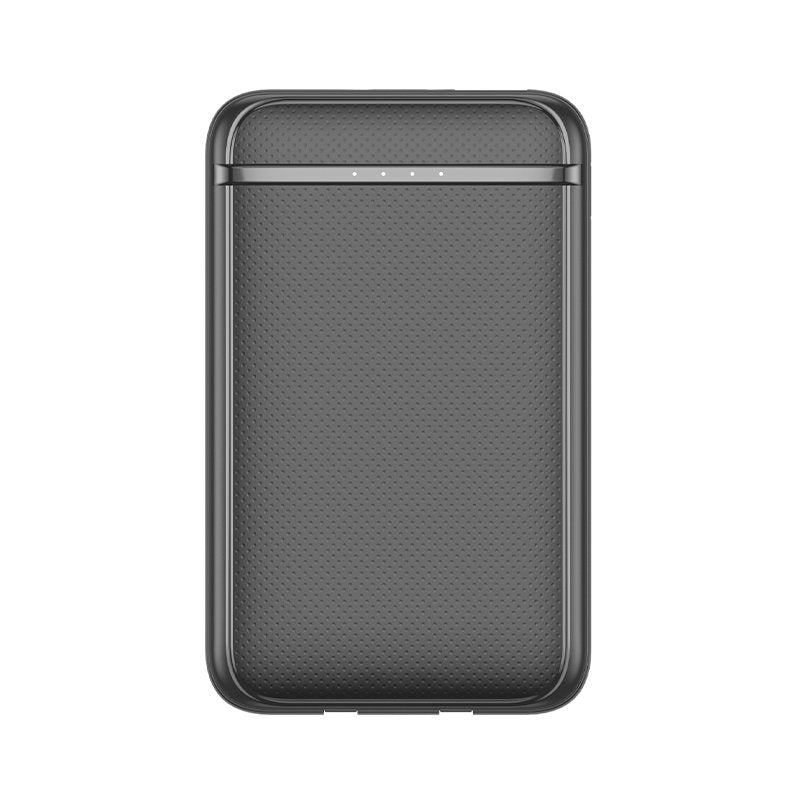 Bateria Externa Power Bank 5000 mAh COOL (2 Cabos: TYPE C / Lightning) Preto