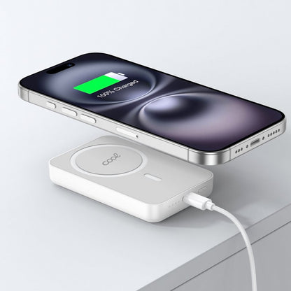 Bateria Externa Universal Power Bank 10.000 mAh Magnetic COOL Branco