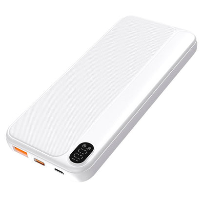 Bateria Externa Universal Power Bank 10.000 mAh (Tipo C / Lightning) COOL Grip Branco
