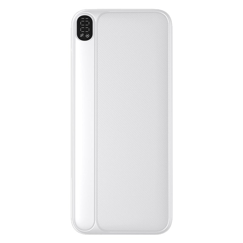Bateria Externa Universal Power Bank 10.000 mAh (Tipo C / Lightning) COOL Grip Branco