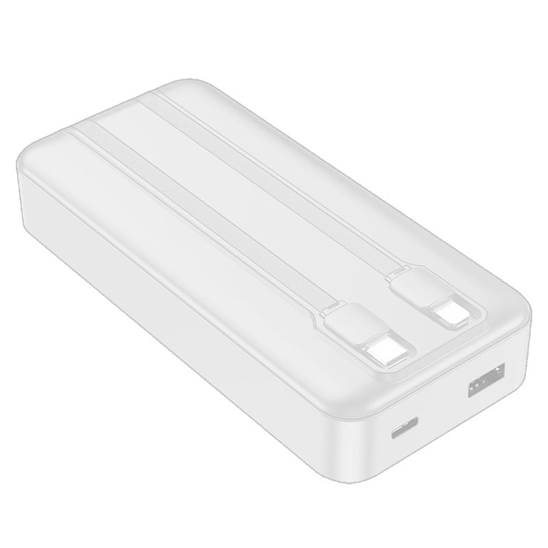 Bateria Externa Universal Power Bank 22.5W 20.000 mAh (Tipo C / Lightning) COOL Branco