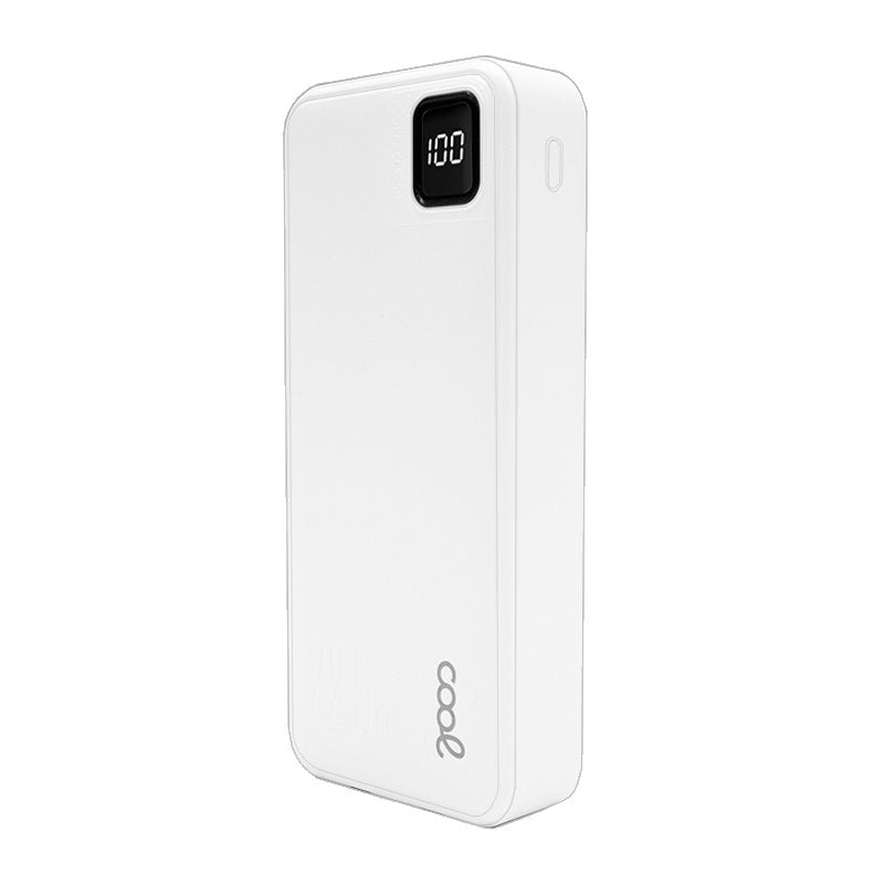 Bateria Externa Universal Power Bank 22.5W 20.000 mAh (Tipo C / Lightning) COOL Branco