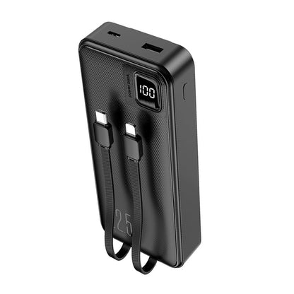 Bateria Externa Universal Power Bank 22.5W 20.000 mAh (Tipo C / Lightning) COOL Preto