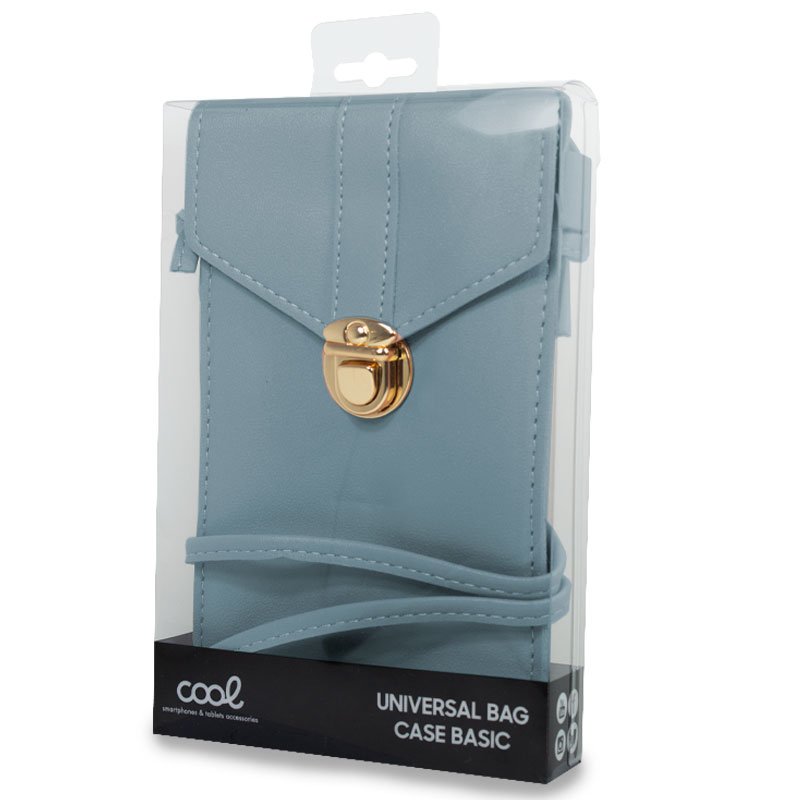 Bolsa Universal Basic de até 6,7 pol. COOL Azul Céu