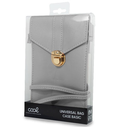 Bolsa Universal Basic de até 6,7 pol. COOL Cinza Claro