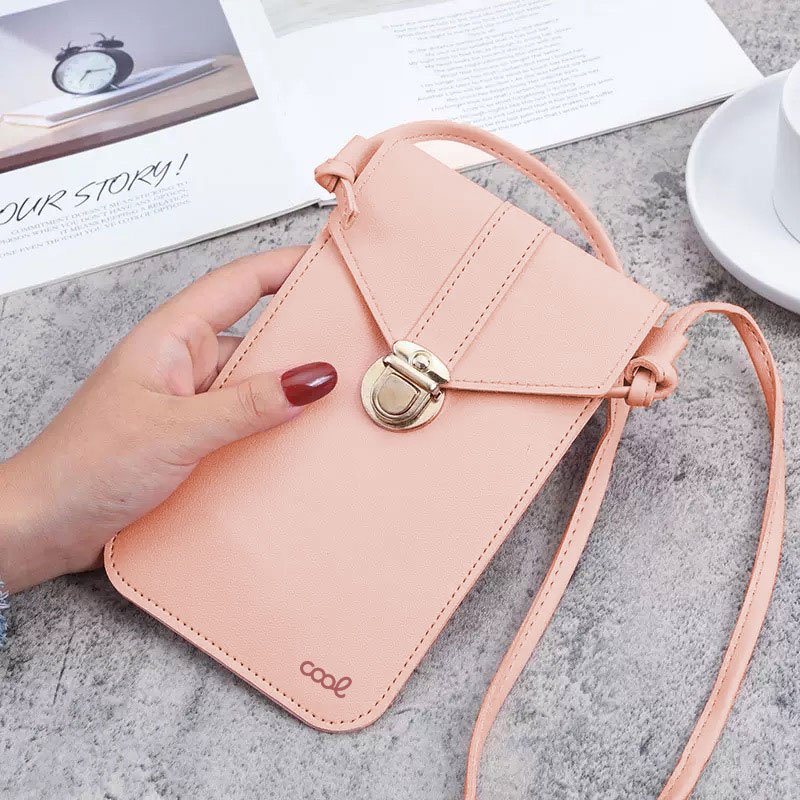 Bolsa Universal Basic de até 6,7 pol. COOL Rosa
