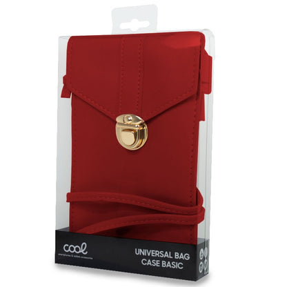Bolsa Universal Basic de até 6,7 pol. COOL Vermelho