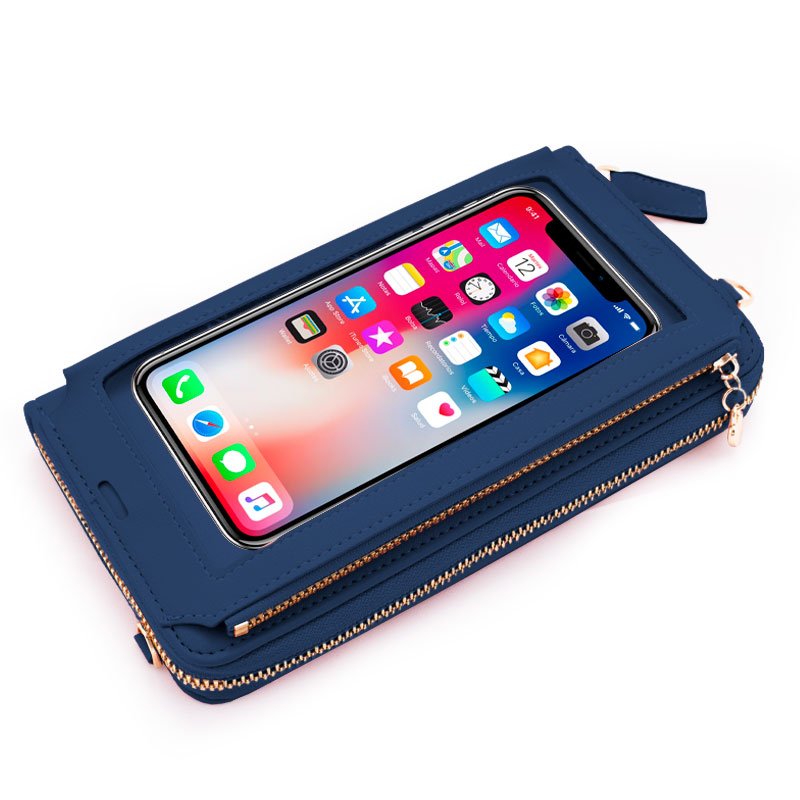 Bolsa Universal Horizontal até 6,7 pol. COOL Marinho
