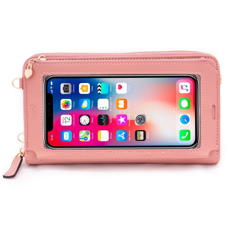 Bolsa Universal Horizontal até 6,7 pol. COOL Rosa