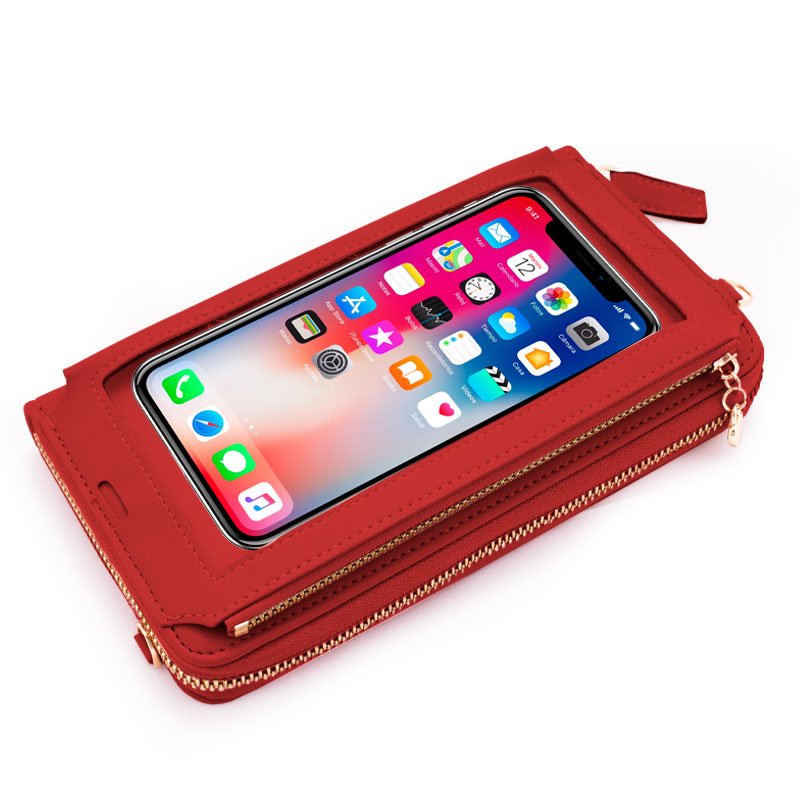 Bolsa Universal Horizontal até 6,7 pol. COOL Vermelho
