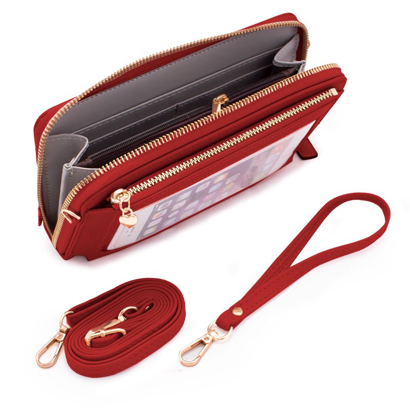 Bolsa Universal Horizontal até 6,7 pol. COOL Vermelho