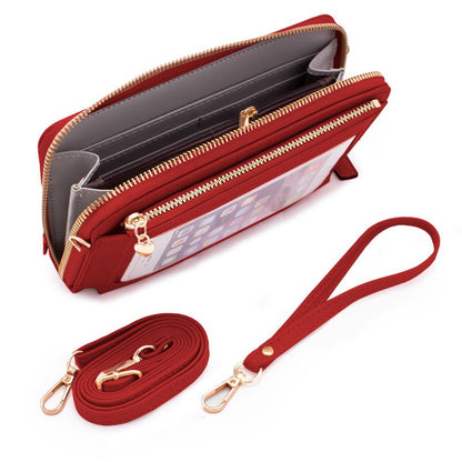Bolsa Universal Horizontal até 6,7 pol. COOL Vermelho