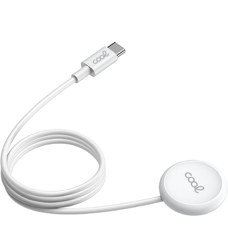 Cabo USB COOL MagCharge (Tipo C) para Apple Watch Universal Branco