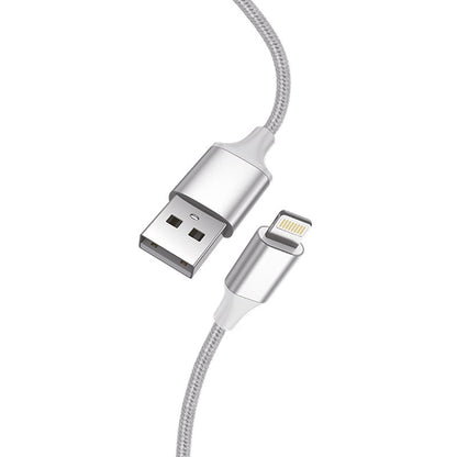Cabo USB COOL Nylon Universal Lightning para iPhone / iPad (1,2 metros)
