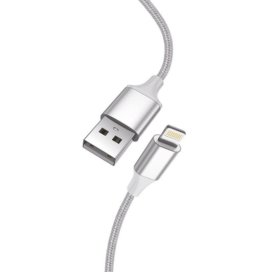 Cabo USB COOL Nylon Universal Lightning para iPhone / iPad (1,2 metros)