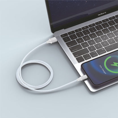 Cabo USB COOL Nylon Universal Lightning para iPhone / iPad (1,2 metros)