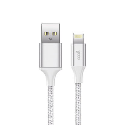 Cabo USB COOL Nylon Universal Lightning para iPhone / iPad (1,2 metros)