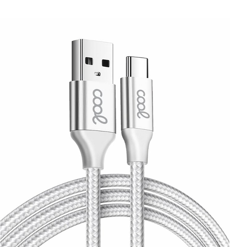 Cabo USB COOL Nylon Universal Tipo C (1,2 metros)