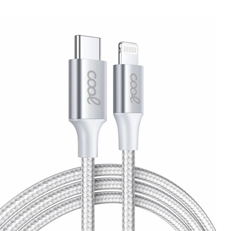Cabo USB COOL Nylon Universal Tipo C para Lightning (1,2 metros)