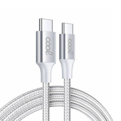 Cabo USB COOL Nylon Universal Tipo C para Tipo C (1,2 metros)