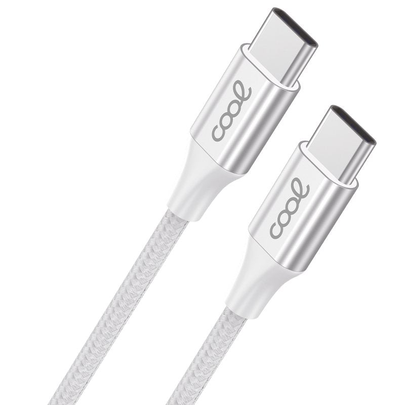 Cabo USB COOL Nylon Universal Tipo C para Tipo C (1,2 metros)
