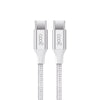 Cabo USB COOL Nylon Universal Tipo C para Tipo C (1,2 metros)