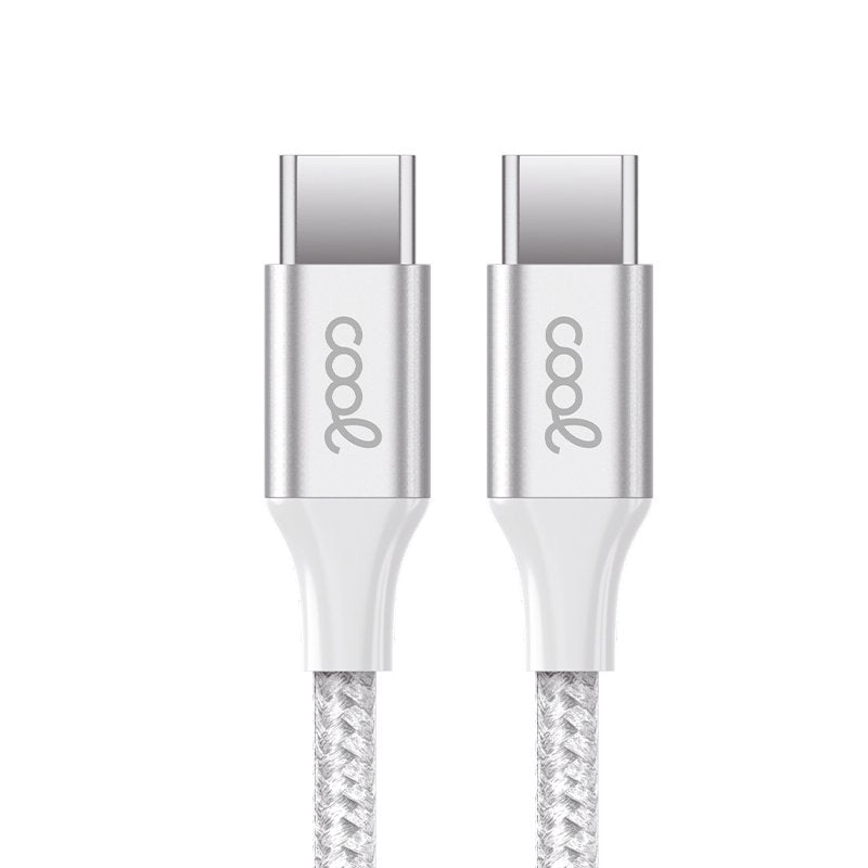 Cabo USB COOL Nylon Universal Tipo C para Tipo C (1,2 metros)