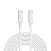 Cabo USB COOL Universal TYPE-C a TYPE-C (3 metros) Branco 3 Amp