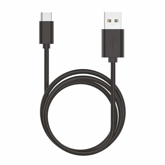 Cabo USB universal COOL compatível TYPE-C (1,2 metros) Preto 2,4 Amp