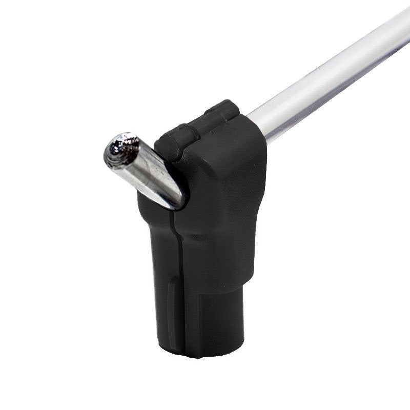 Cadeado anti-roubo de plástico preto (para gancho simple) 6 mm