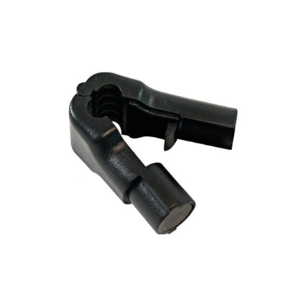 Cadeado anti-roubo de plástico preto (para gancho simple) 8mm